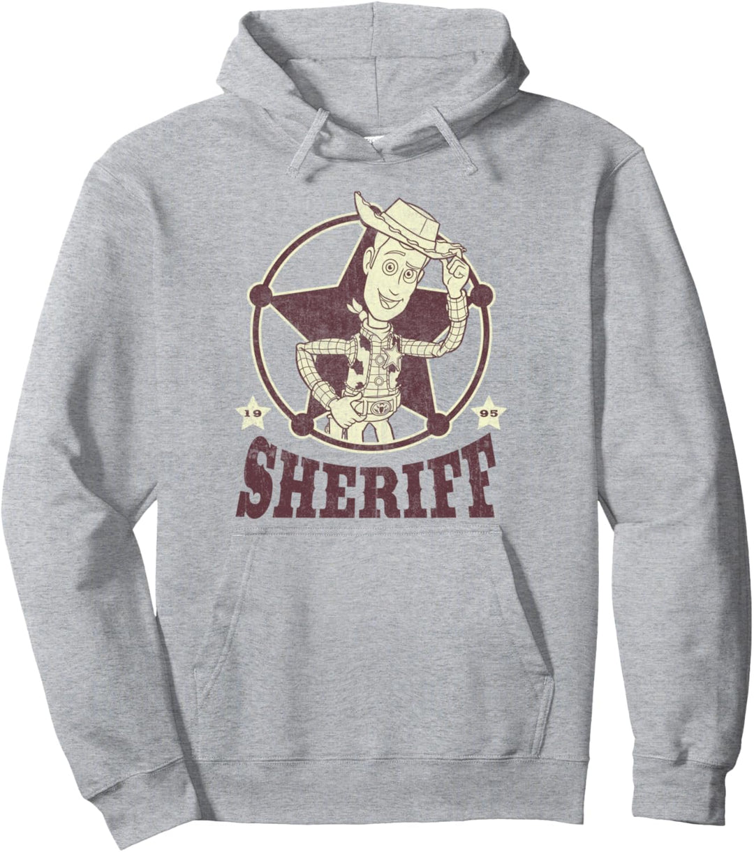 Disney Pixar Toy Story Woody Posed Sheriff Poster Pullover Hoodie
