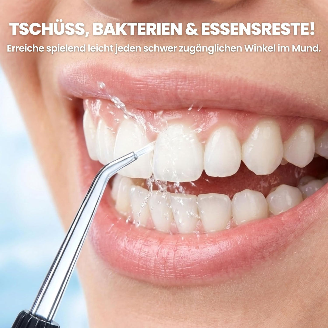 NEOPULSE® - Zahnspray My First – Munddusche 2 in 1 – entfernt Plaque und reinigt kieferorthopädische