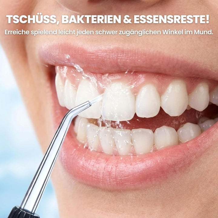 NEOPULSE® - Zahnspray My First – Munddusche 2 in 1 – entfernt Plaque und reinigt kieferorthopädische