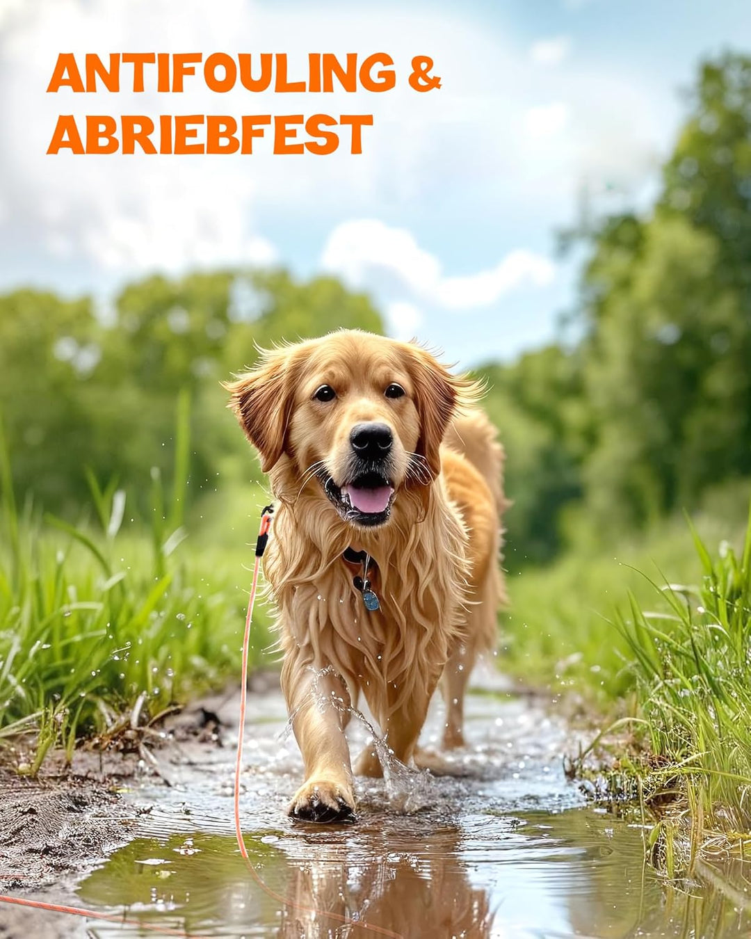 Toozey Schleppleine für Hunde, Wasserdicht Schleppleine 5M 10M 15M 20M Geeignet für Kleine, Mittlere