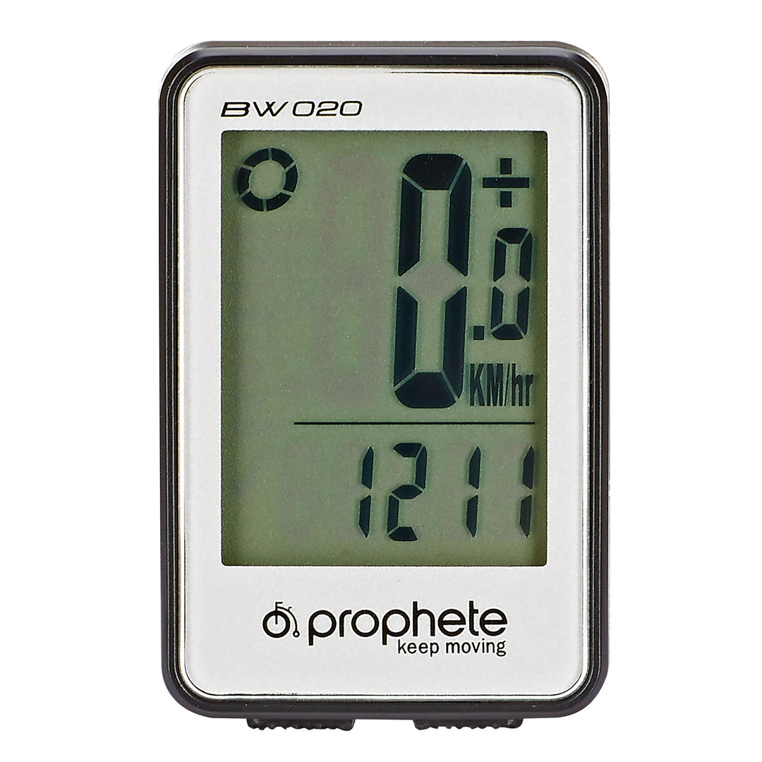 Fahrradtacho Fahrradcomputer Prophete – 20 Funktionen, Grosser Display, Geschwindigkeit, Durchschnit