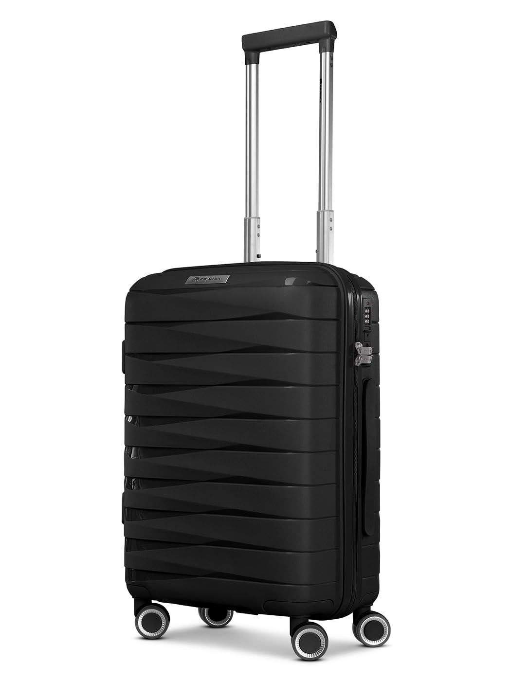Franky Kabinen-Koffer für Damen und Herren | Kleiner Cabin-Trolley 36 x 20 x 55 cm aus hochwertigem,
