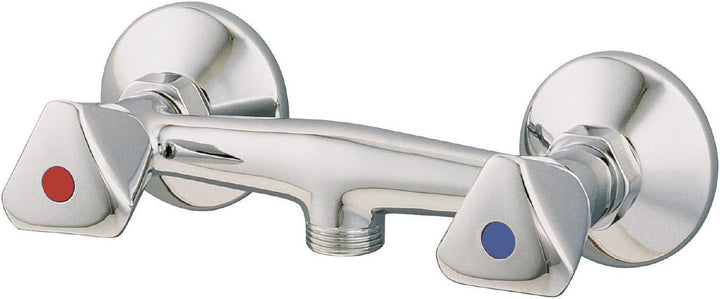 aquaSu® Zweigriffmischer Standard für Brause | Chrom | Wasserhahn, Brause
