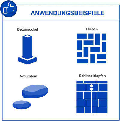 Scheppach Abbruchhammer AB1500x Betonhammer | 20J Schlagkraft | 1300W Leistung | SDS-Max | 4100 BPM