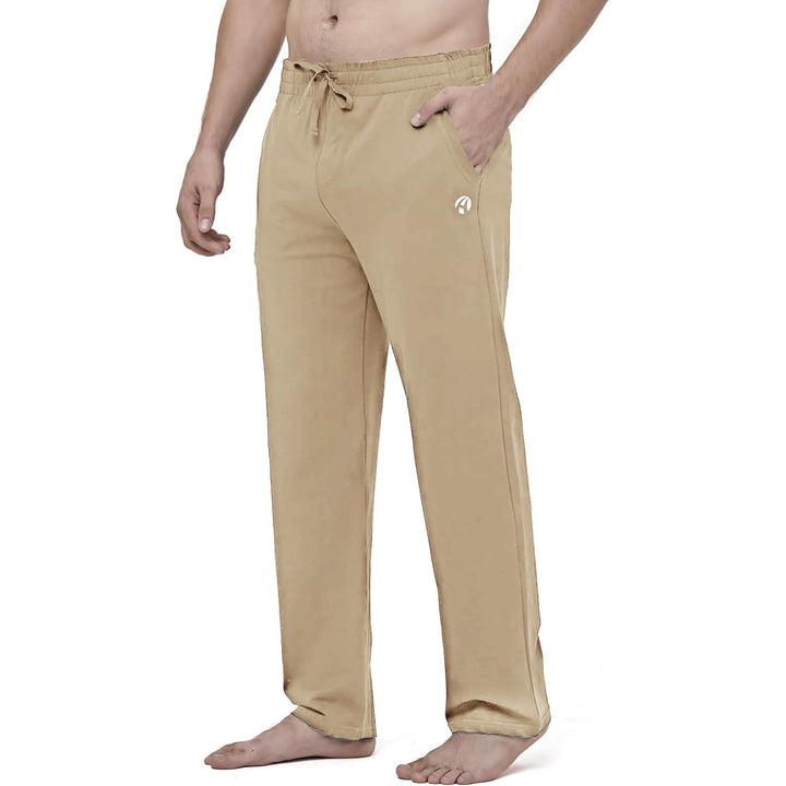 HMIYA Herren Jogginghose Baumwolle Sweathose Lange Atmungsaktiv Sporthose Yogahose Klassische Traini