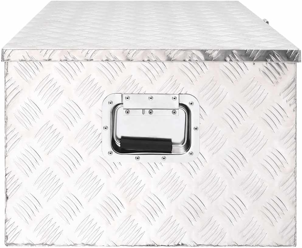 vidaXL Aufbewahrungsbox Aluminiumkoffer Aluminiumbox Lagerbox Lagerkiste Transportkoffer Transportki