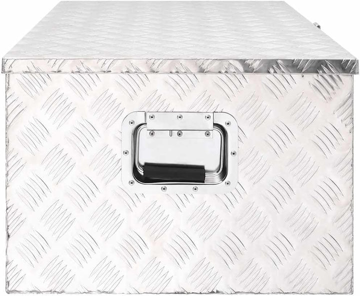 vidaXL Aufbewahrungsbox Aluminiumkoffer Aluminiumbox Lagerbox Lagerkiste Transportkoffer Transportki