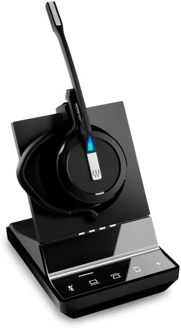 EPOS Impact SDW 5016, Einseitiges kabelloses DECT-Headset Triple-Konnektivität, Noise Cancelling-Sys