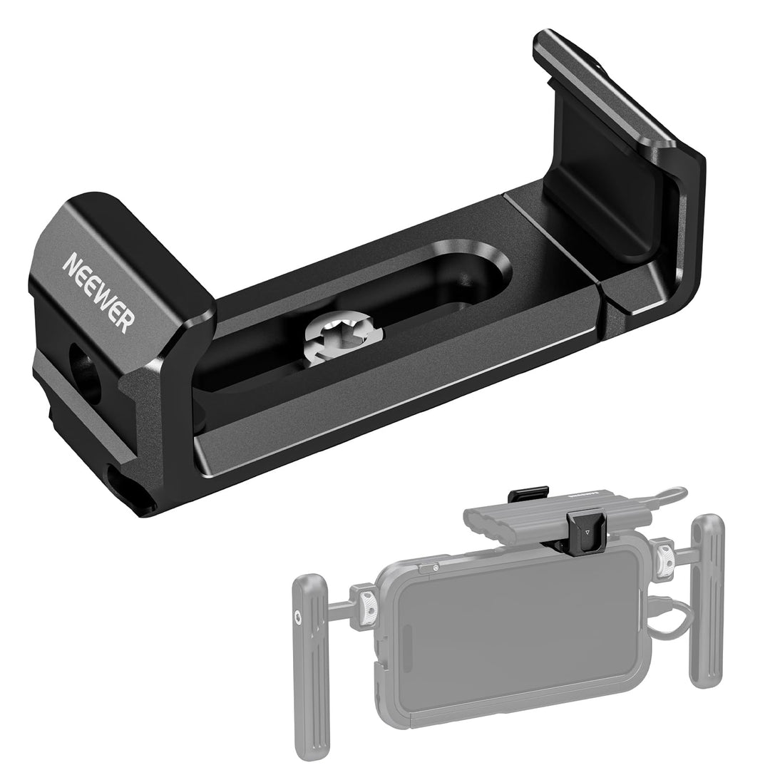NEEWER T5 T7 T9 SSD Halterung für iPhone 15 Pro Max Handykäfig PA023 PA024, 2,2"-3"/55-75mm SSD Klem