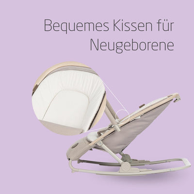 Maxi-Cosi Kori 2-in-1-Babywippe mit Spielzeugbogen, 0–2 Jahre, bis zu 15 kg, Baby Bouncer, 3 mit ein