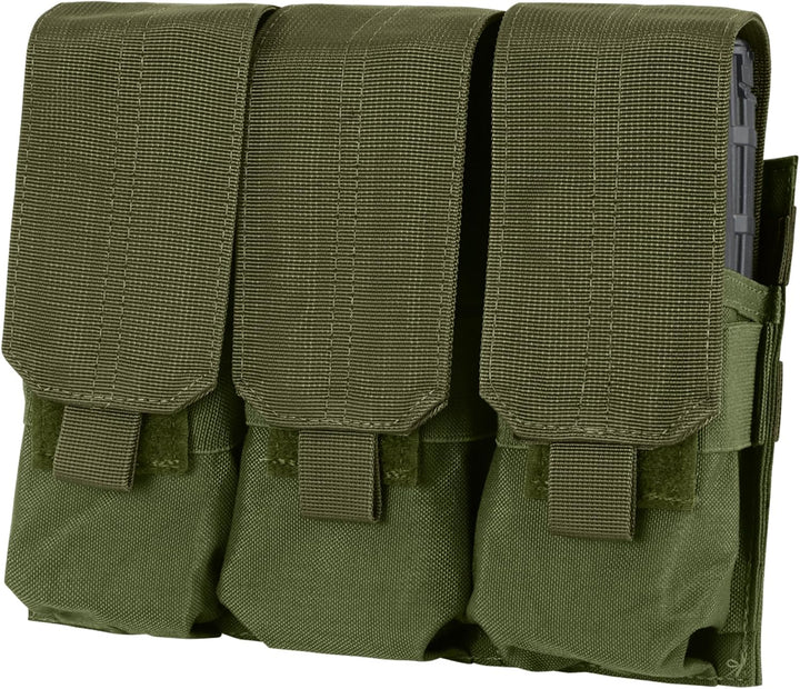 Condor Triple M4 Mag Pouch Coyote Brown, Coyote Brown