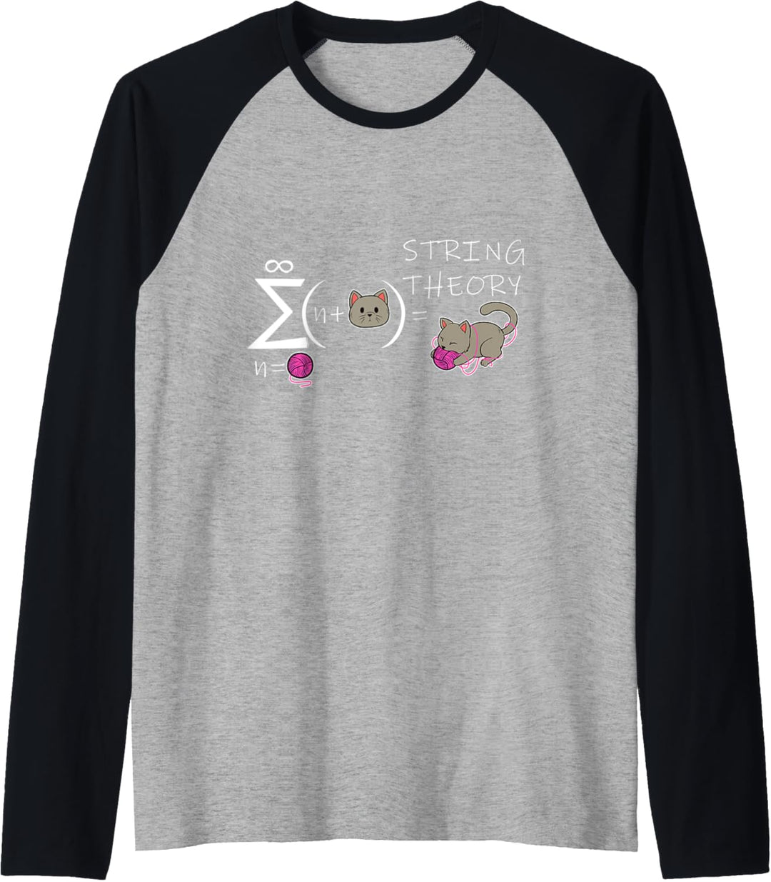 String Theorie Kätzchen Wissenschaft Physik Labor Katze Raglan