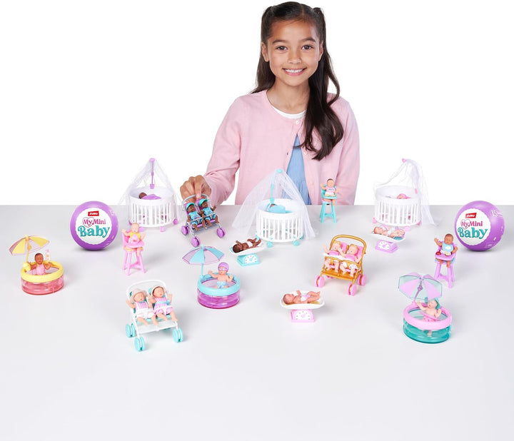5 Surprise My Mini Baby Serie 2 (2 Kapsel) von ZURU, Überraschungskapsel zum Sammeln, Spielzeug für