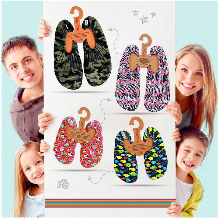 Slipstop Kinder Strandschuhe Anti Rutsch Sport Schuhe Schwimm- Badeschuhe Urlaub Unisex Sonnenschutz