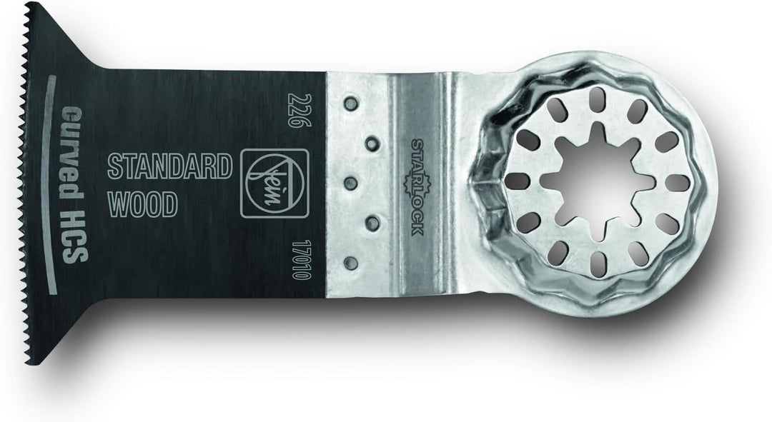 FEIN E-Cut Standard-Sägeblatt Curves, Ve. 10 St., Breite 50 mm, Länge 50 mm, Aufnahme Starlock, Gesc