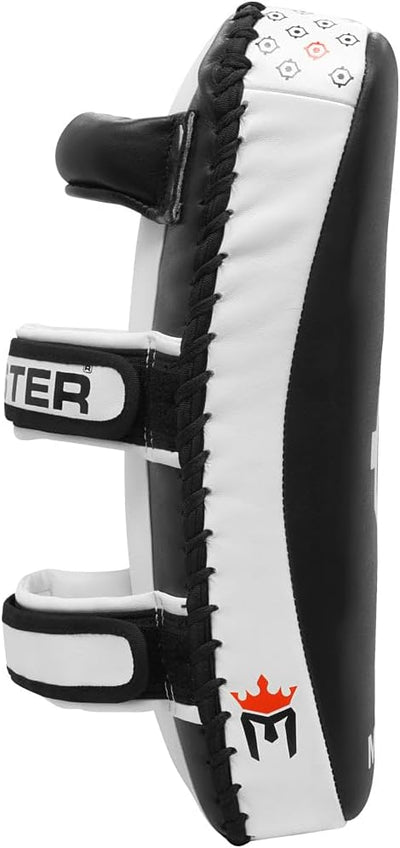 Meister XP2 Professional Curved Thai Pads für Kickboxen & MMA - X-dickes Rindsleder Professional - 1