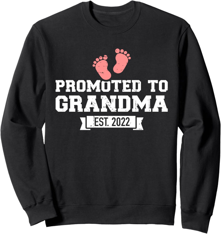 Zur Oma befördert 2022 Schwangerschaft verkünden Sweatshirt
