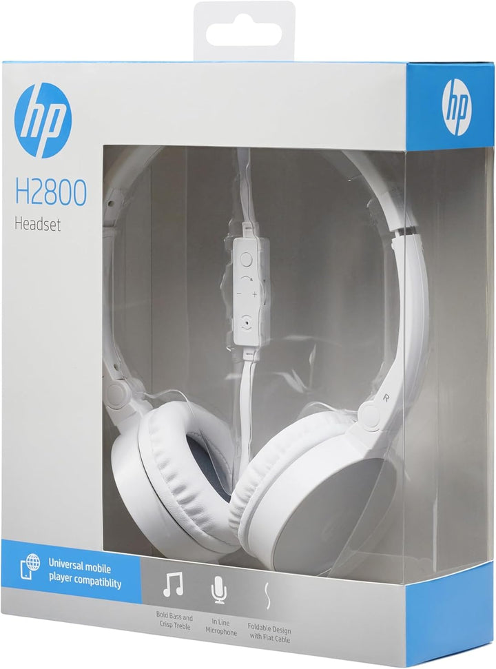 HP 2AP95AA#ABB Stereo Kopfhörer H2800 schwarz/silber, schwarz/silber