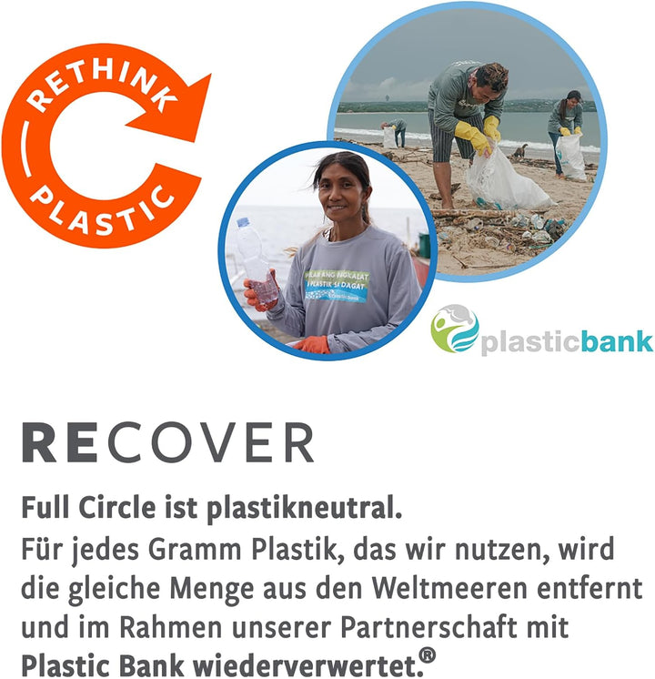 Full Circle Home Toilettenbürste Scrub Queen - Reinigungsbürste - Geruchsfrei - Langlebig WC-Bürste,