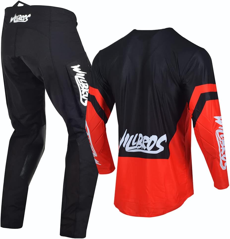 Willbros Motocross Jersey Hose Combo Männer Frauen Dreckiges Fahrrad MX Ausrüstungsset Offroad mit R