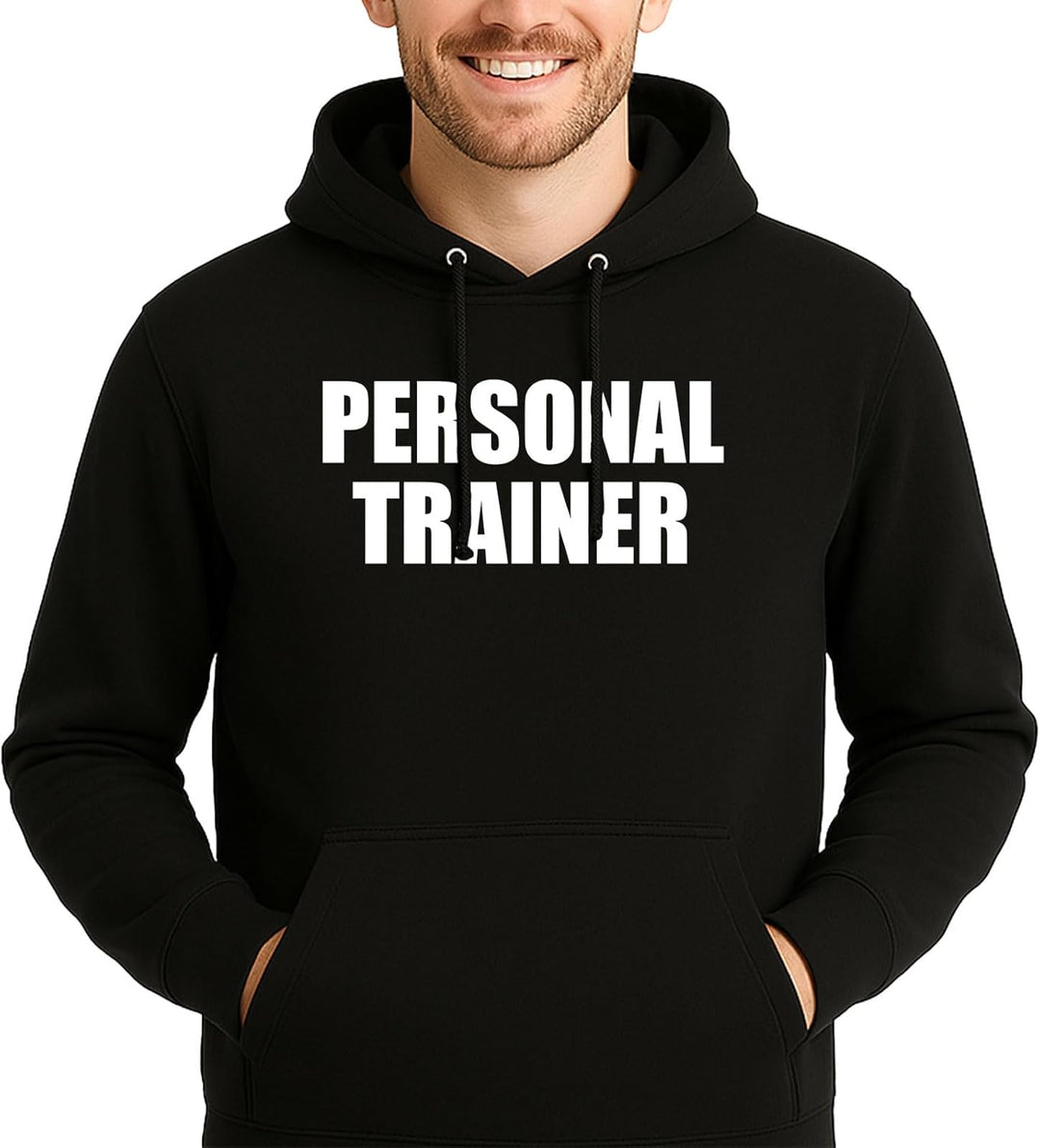 Unisex Hoodie Personal Trainer Training Geschenk Pullover Grösse S-3XL Vegan Personal Trainer Gesche