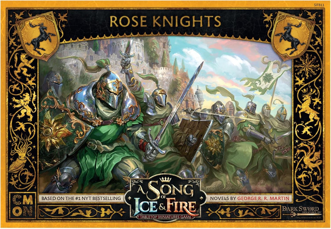 CMON, A Song of Ice & Fire – Rosenritter, Erweiterung, Tabletop, 2 Spieler, Ab 14+ Jahren, 45+ Minut