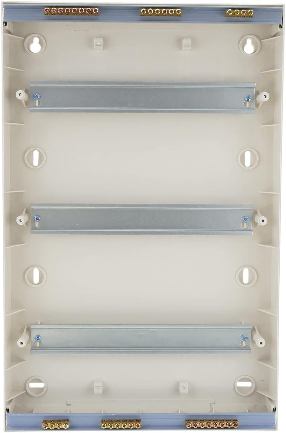 BeMatik - Schaltkasten Elektroverteilerkasten aus 36 Modulen 17,5 mm ABS-Kunststoff Oberfläche SPN I