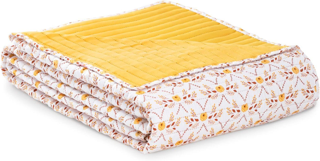 AmeliaHome Tagesdecke Bettüberwurf 240x260 cm zweiseitig pflegeleicht Steppung folkloristisches Pfla