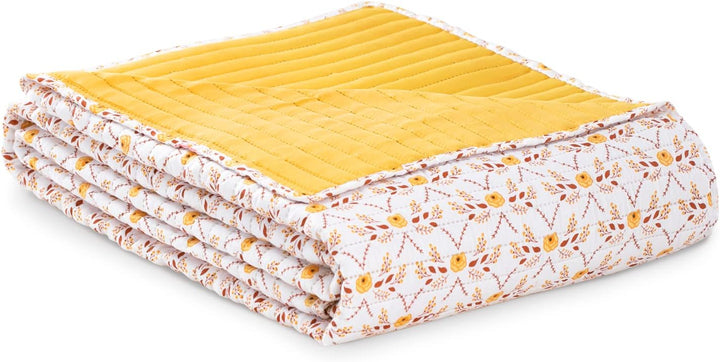 AmeliaHome Tagesdecke Bettüberwurf 240x260 cm zweiseitig pflegeleicht Steppung folkloristisches Pfla