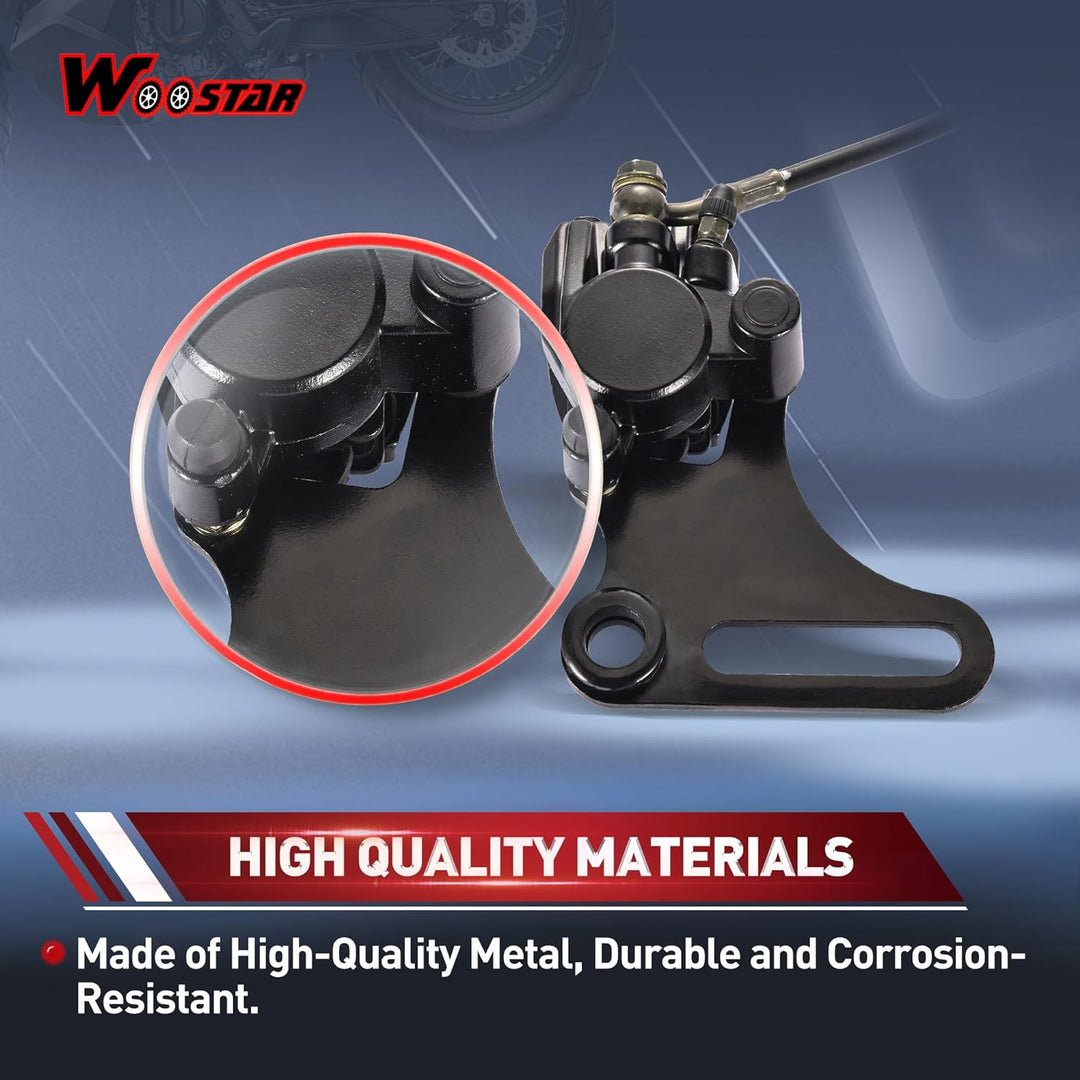 WOOSTAR Hinterradbremse Hauptbremszylinder Bremssattel Ersatz für SSR 125ccm 110ccm Pit Dirtbike Chi