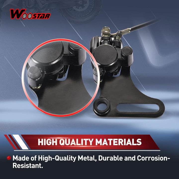 WOOSTAR Hinterradbremse Hauptbremszylinder Bremssattel Ersatz für SSR 125ccm 110ccm Pit Dirtbike Chi