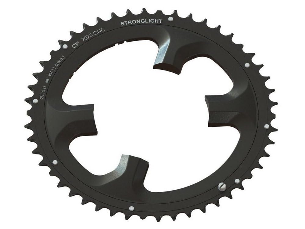 Stronglight Kettenblatt Dura-ace 110 Mm 36 Schwarz, 36 Schwarz