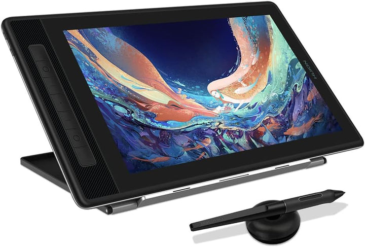 2022 HUION Kamvas Pro 13 2.5K QHD Grafiktablett mit Display QLED Volllaminierung 145% sRGB Batteriel