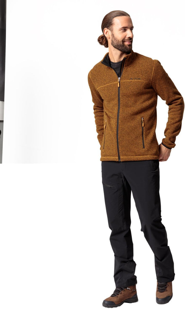 VAUDE Men's Rienza Jacket III - Fleecejacke Herren S silt brown, S silt brown