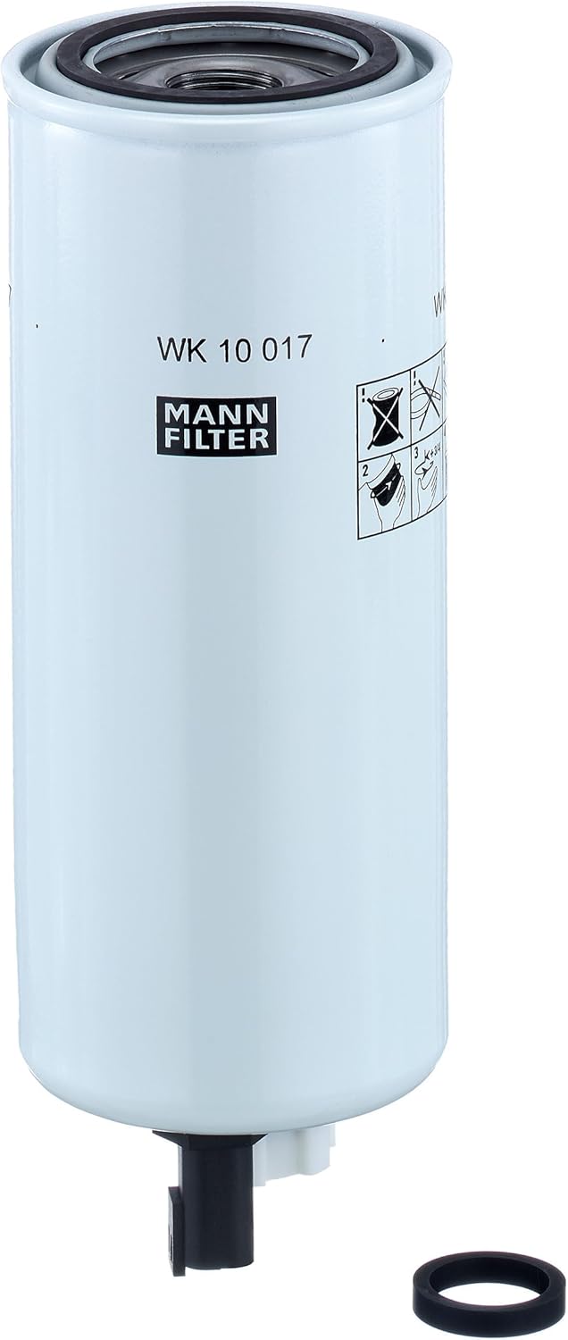 MANN-FILTER WK 10 017 x Kraftstofffilter Satz mit Dichtung / Dichtungssatz Kraftstofffilter – Für Nu