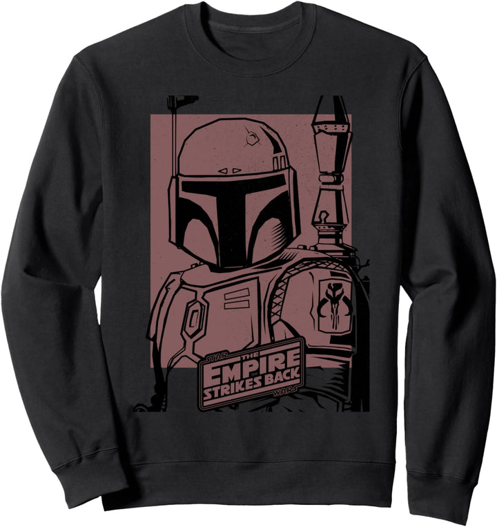 Star Wars Bobba Fett Solid Poster Sweatshirt