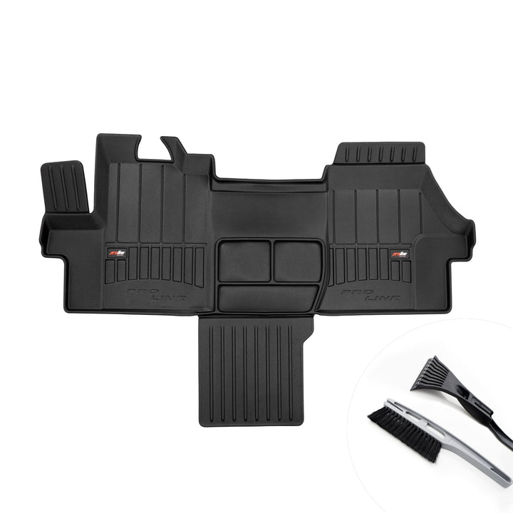 moto-MOLTICO 3D Gummimatten Auto Fussmatten Gummi Automatten 1-teilig Set - passend für Citroen Jump