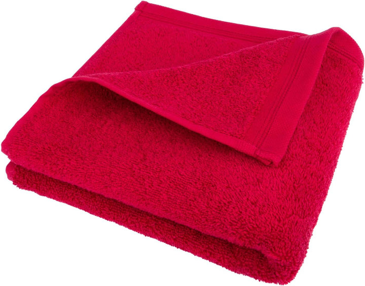 Traumschloss Badetuch »Frottier-Line« 100% Baumwolle | flauschig weich, Farbe:Bordeaux, Grösse:100x1