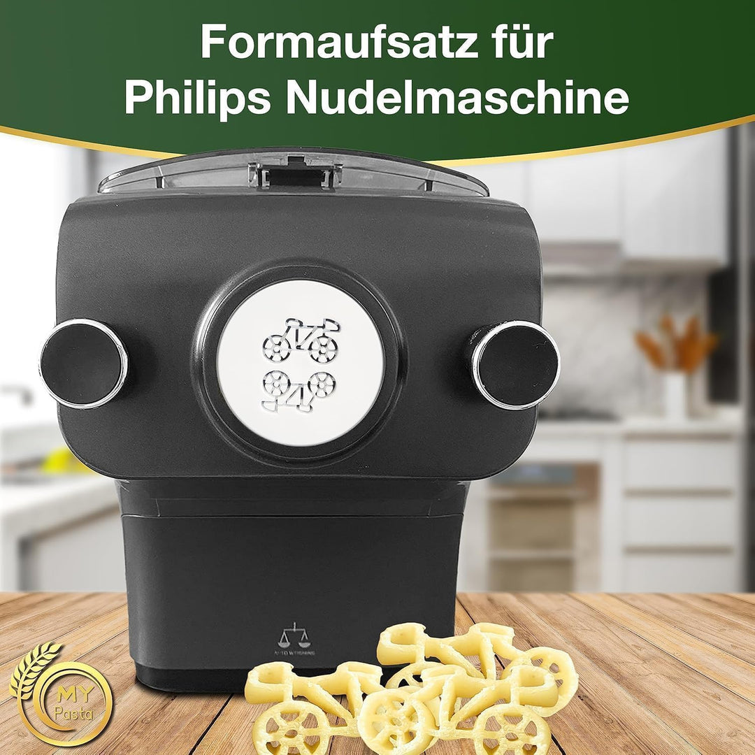 MY PASTA Fahrrad Zubehör Für Pastamaker Pasta Disc kompatibel mit Philips Pasta Maker Avance Matrize