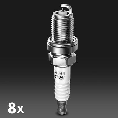 Frankberg 8x Zündspule + Zündkerzen Kompatibel mit 3er E36 E46 1993-2002 5er E39 1995-2004 7er E38 1