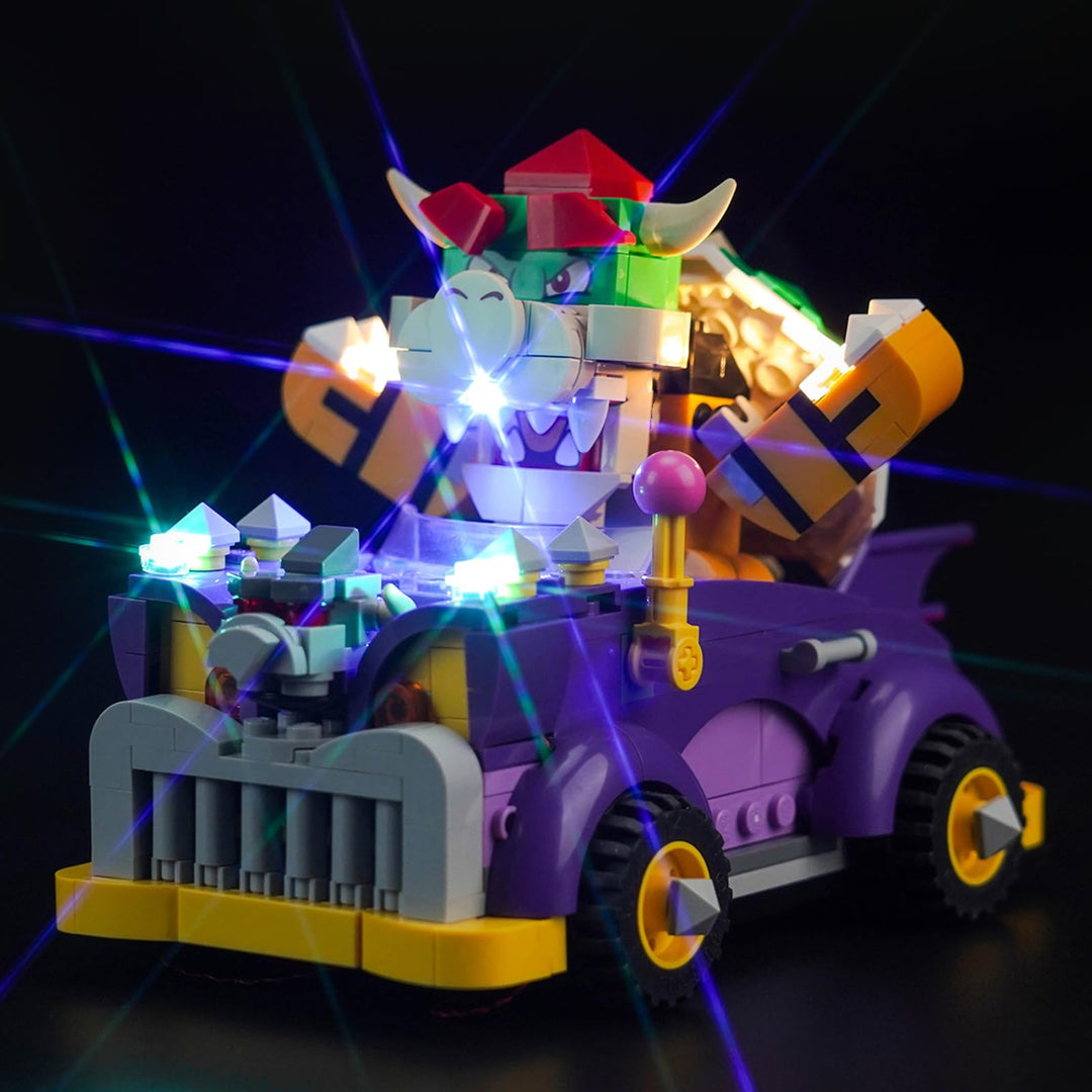 Led Licht Set für Lego Super Mario Bowsers Monsterkarre – Erweiterungsset (Kein Lego), Dekorationsbe