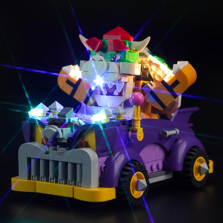 Led Licht Set für Lego Super Mario Bowsers Monsterkarre – Erweiterungsset (Kein Lego), Dekorationsbe