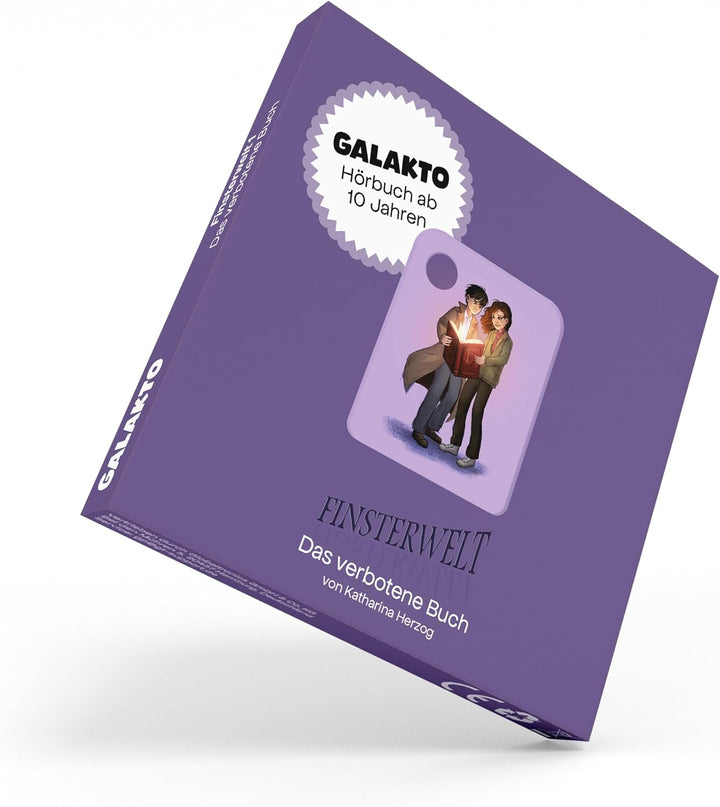 Galakto Audio-Token, Finsterwelt - das Verbotene Buch, Hörbuch für Kinder ab 10 Jahren, Spielzeit ca