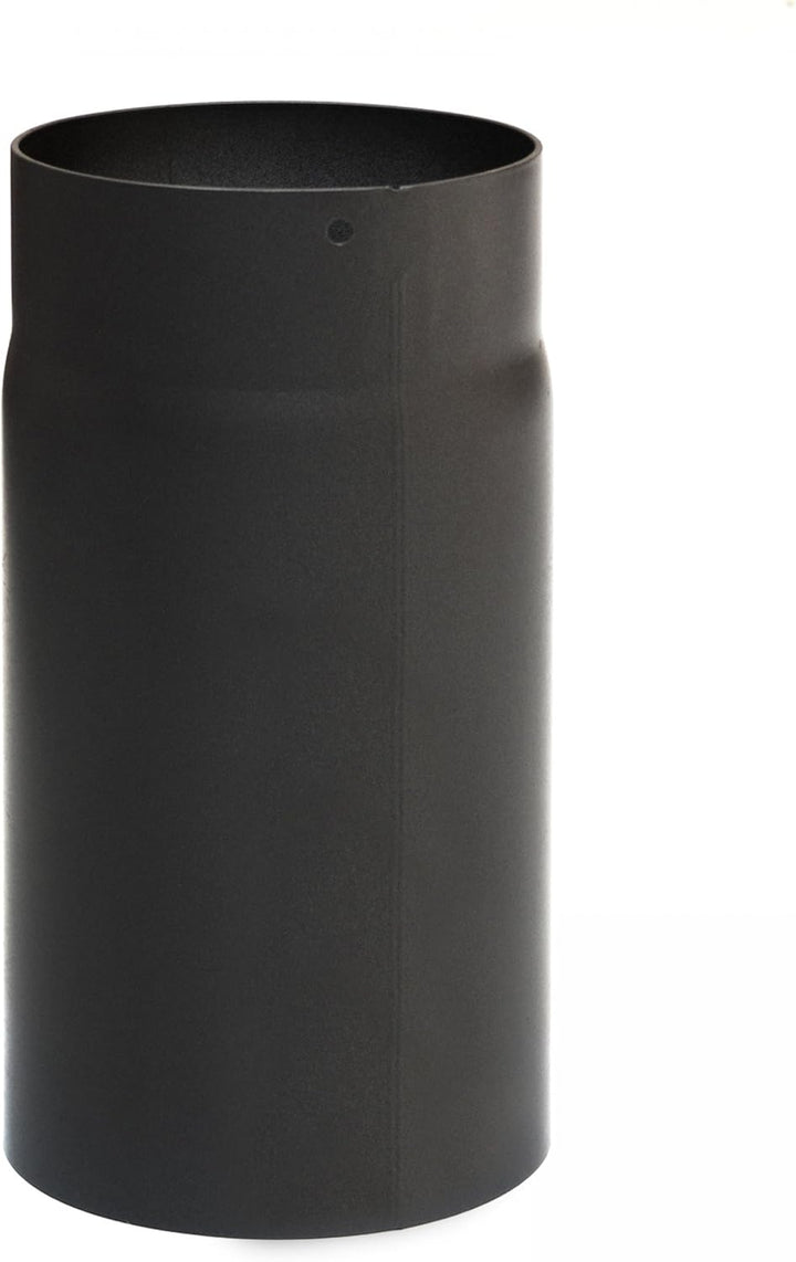 raik Rauchrohr/Ofenrohr 130 mm Durchmesser Länge 250 mm Stahlblech 2 mm Schwarz SH004-130-sw