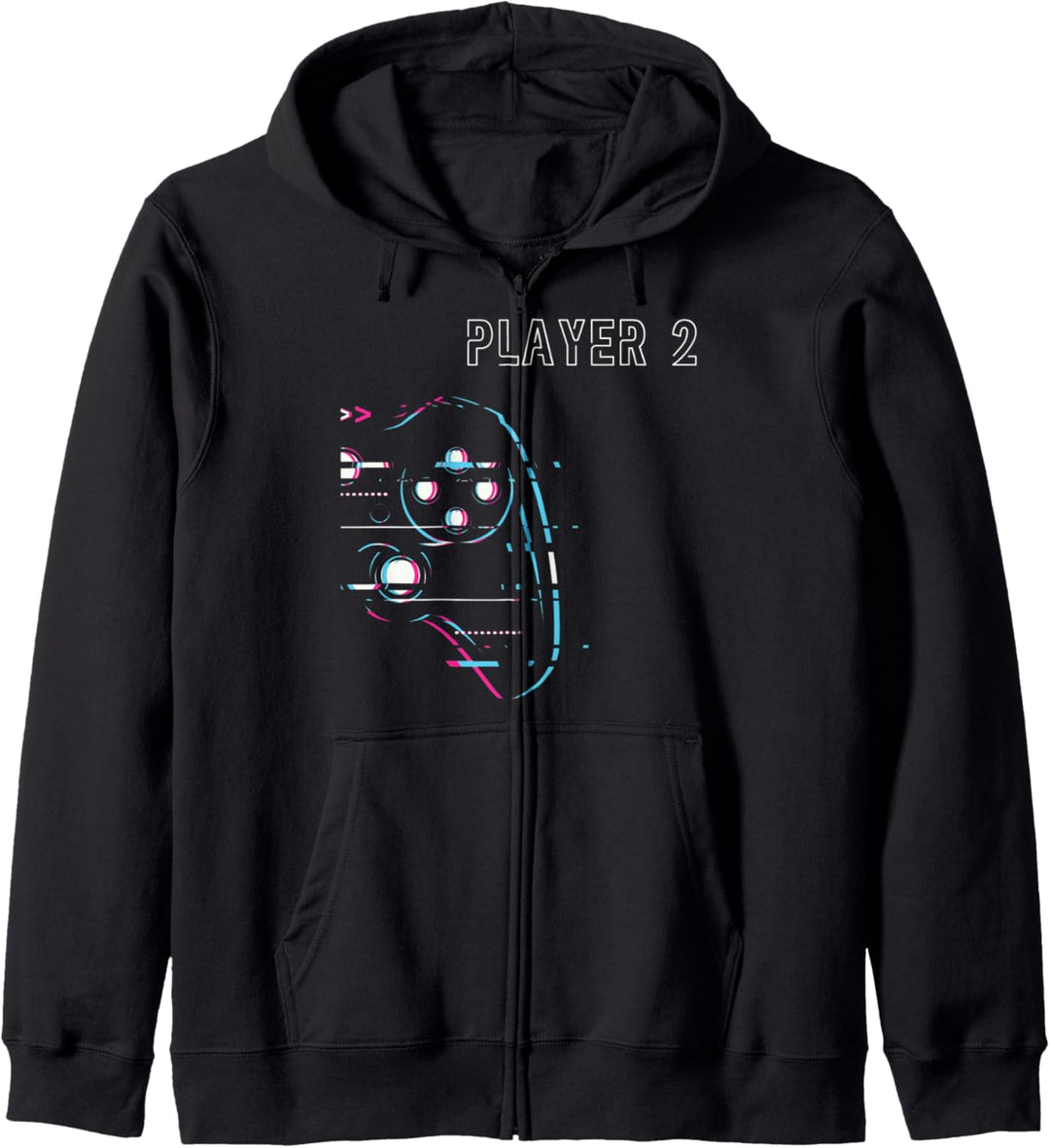 Zocker Paar - Player 1 Player 2 Gamer Team Kapuzenjacke