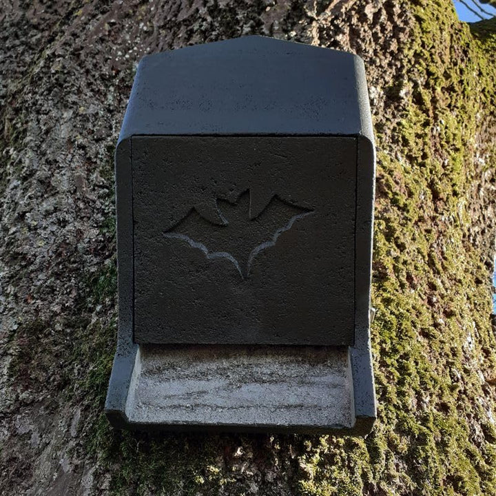 Fledermaus Grossraumkasten universal aus Holzbeton | Wetterfest | Fledermausquartier | Fledermauswoc