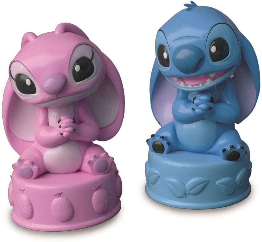 Clementoni Clemmy Disney Stitch Bus - Sensorik-Spielzeug mit weichen Blöcken & Zwei Figuren von Stit
