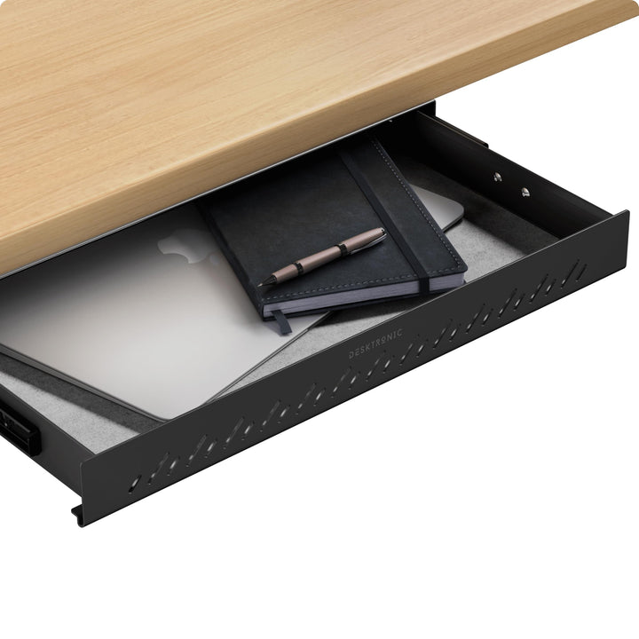 Desktronic Schreibtisch-Organizer, Untertisch-Aufbewahrungsbox, Schreibtisch für Büro Schule Homeoff