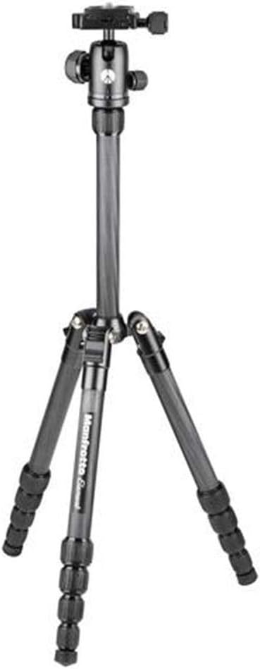 Manfrotto Element Traveller Carbon Kit, Schwarz Schwarz 143 cm Carbon klein Single, Schwarz 143 cm C