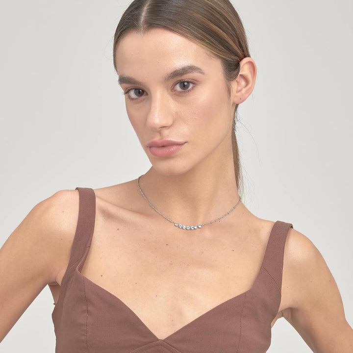 Brosway Damen Halskette | Symphonia Kollektion - BYM134, 450mm, Edelstahl, Nicht zutreffend